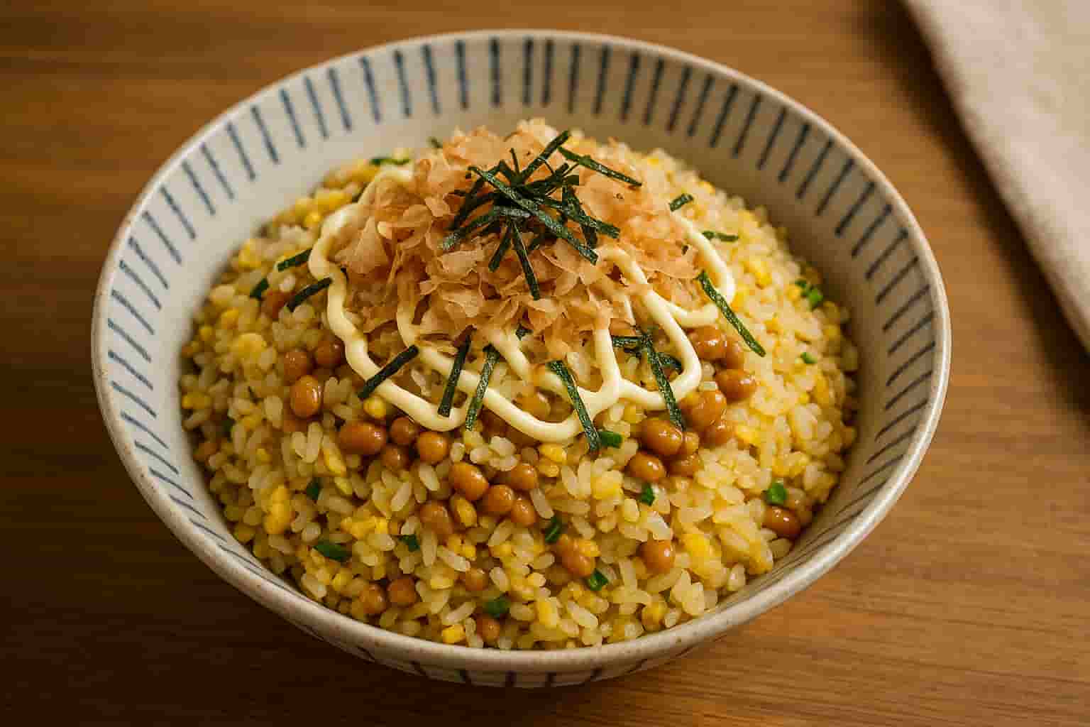 納豆チャーハン
